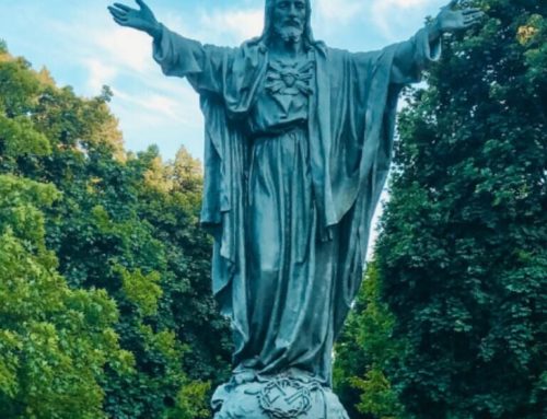 Life-Size Bronze Religious Bronze Sacred Heart of Jesus Statue