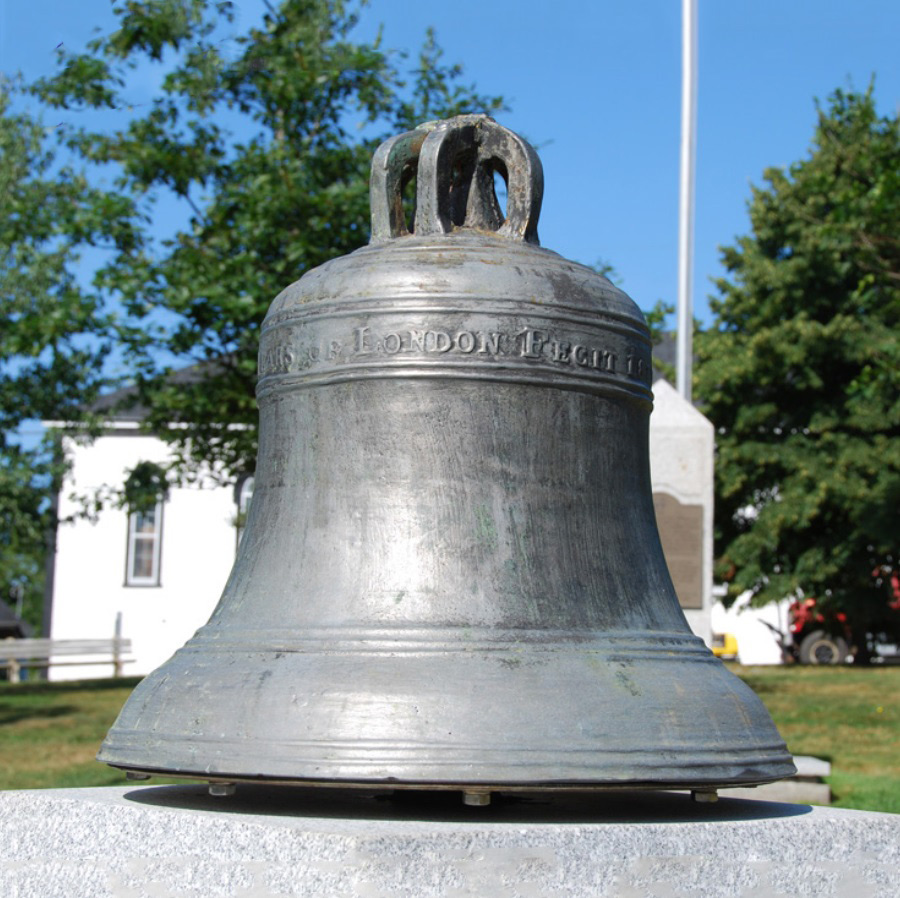 Antique Metal Craft Large Bronze Church Bell