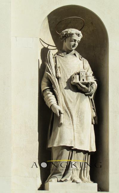 Saint Daniel of Padua sculpture marble