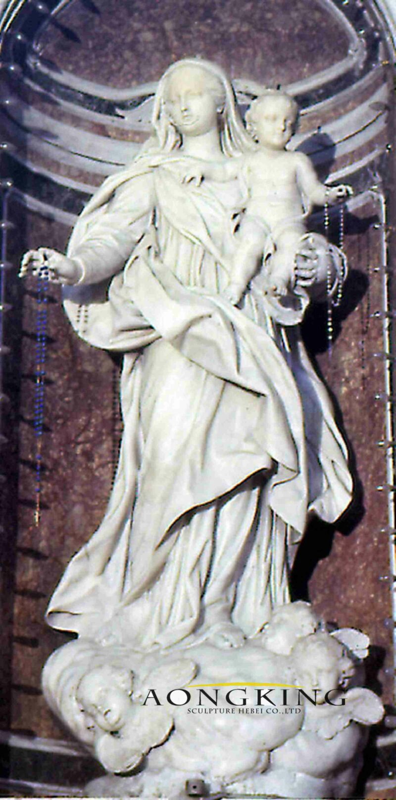 Immaculate Conception Dogma Marble Statues