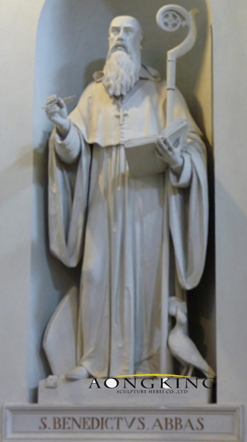 saint benedict statue