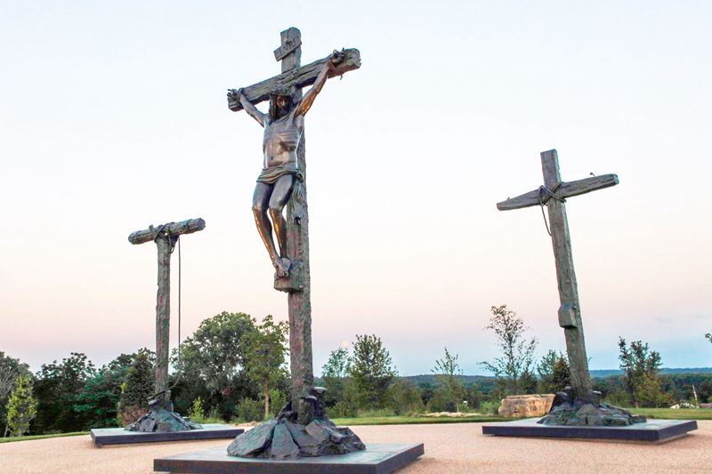 Bronze Passion Jesus Sculpture