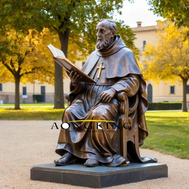 Saint Ignatius of Loyola sculpture